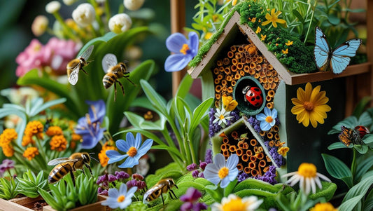 🐞 Rovarirtás ösztönző növények – élő rovarhotel a kertedben