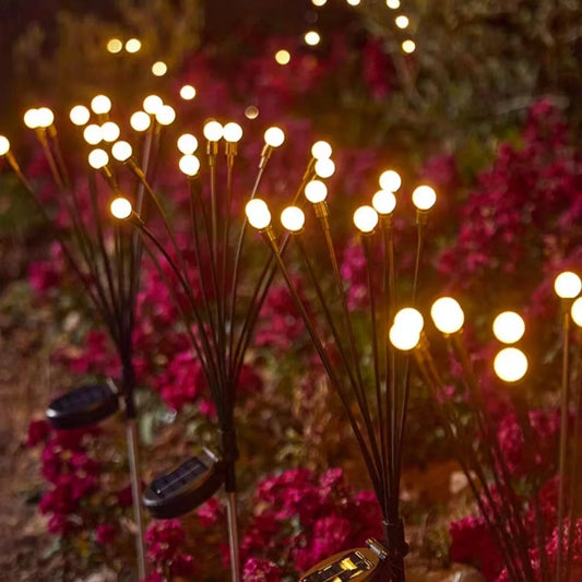 Napelemes "szentjánosbogár" kerti lámpa