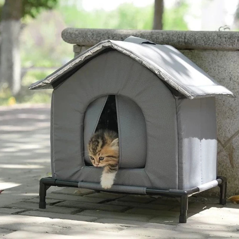 🐾 Álom Ház – Kényelmes fekhely kutyáknak és macskáknak kültéri használatra
