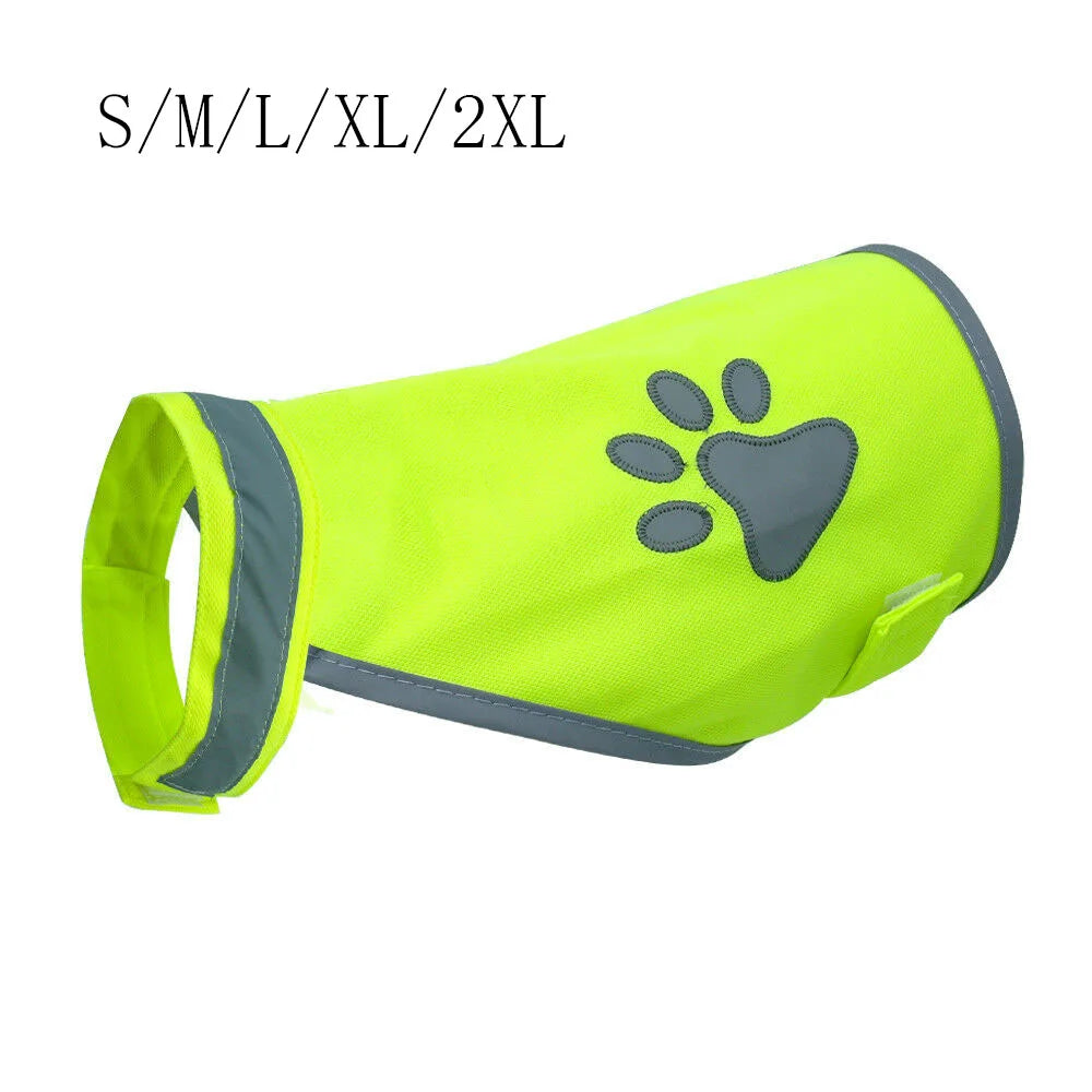 🐾 Reflective Dog Safety Vest – Fényvisszaverő, biztonságos kutyamellény