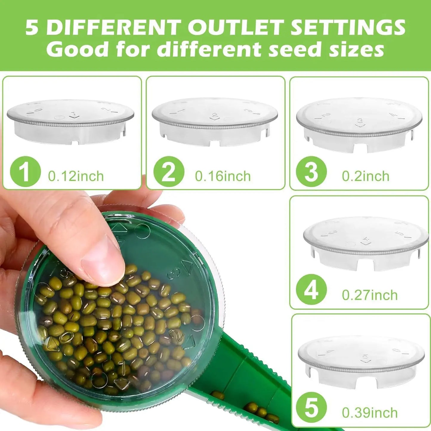 PrecisionSeed Kézi Vetőkészlet