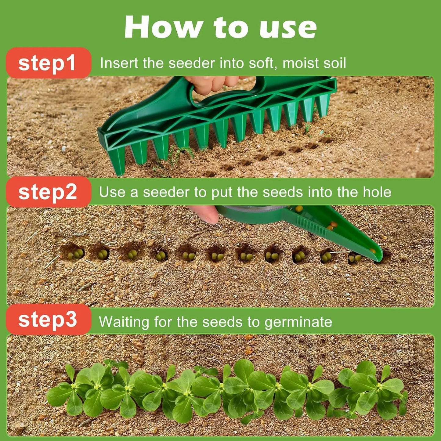 PrecisionSeed Kézi Vetőkészlet